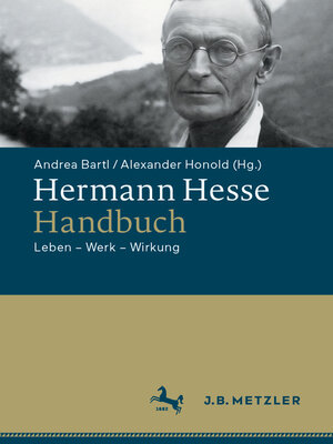 cover image of Hermann Hesse-Handbuch